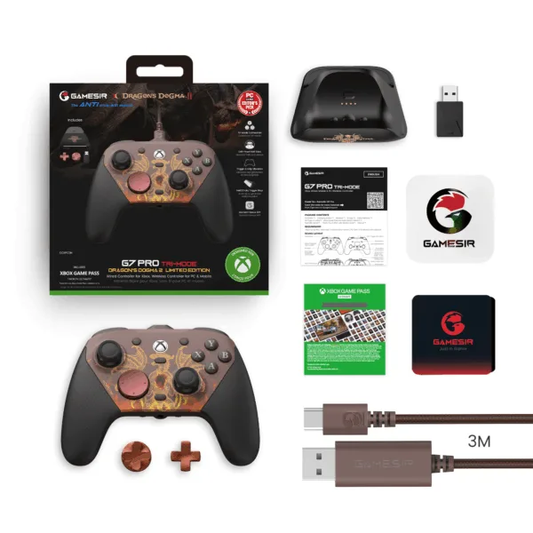 GameSirC G7 Pro Dragon's Dogma 2 Edition Tri-Mode XBOX Wired, PC & Mobile Wireless Controller
