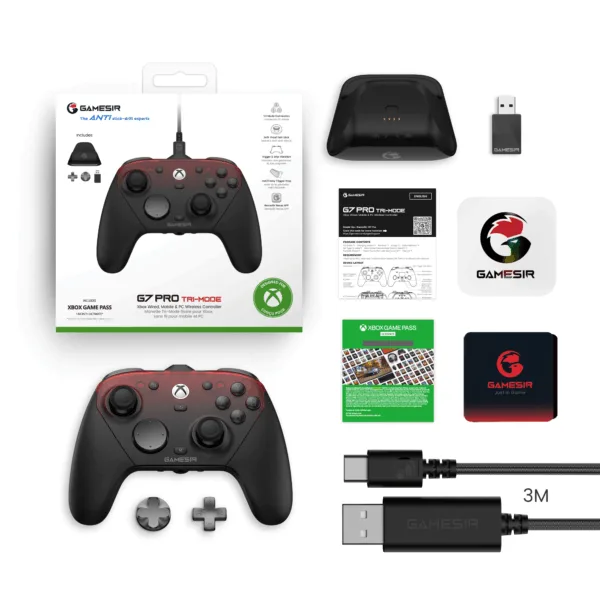 GameSirC G7 Pro Tri-Mode XBOX Wired, PC & Mobile Wireless Controller