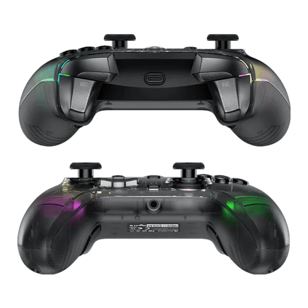 GameSirC Kaleid Wired Transparent RGB Gaming Controller for XBOX